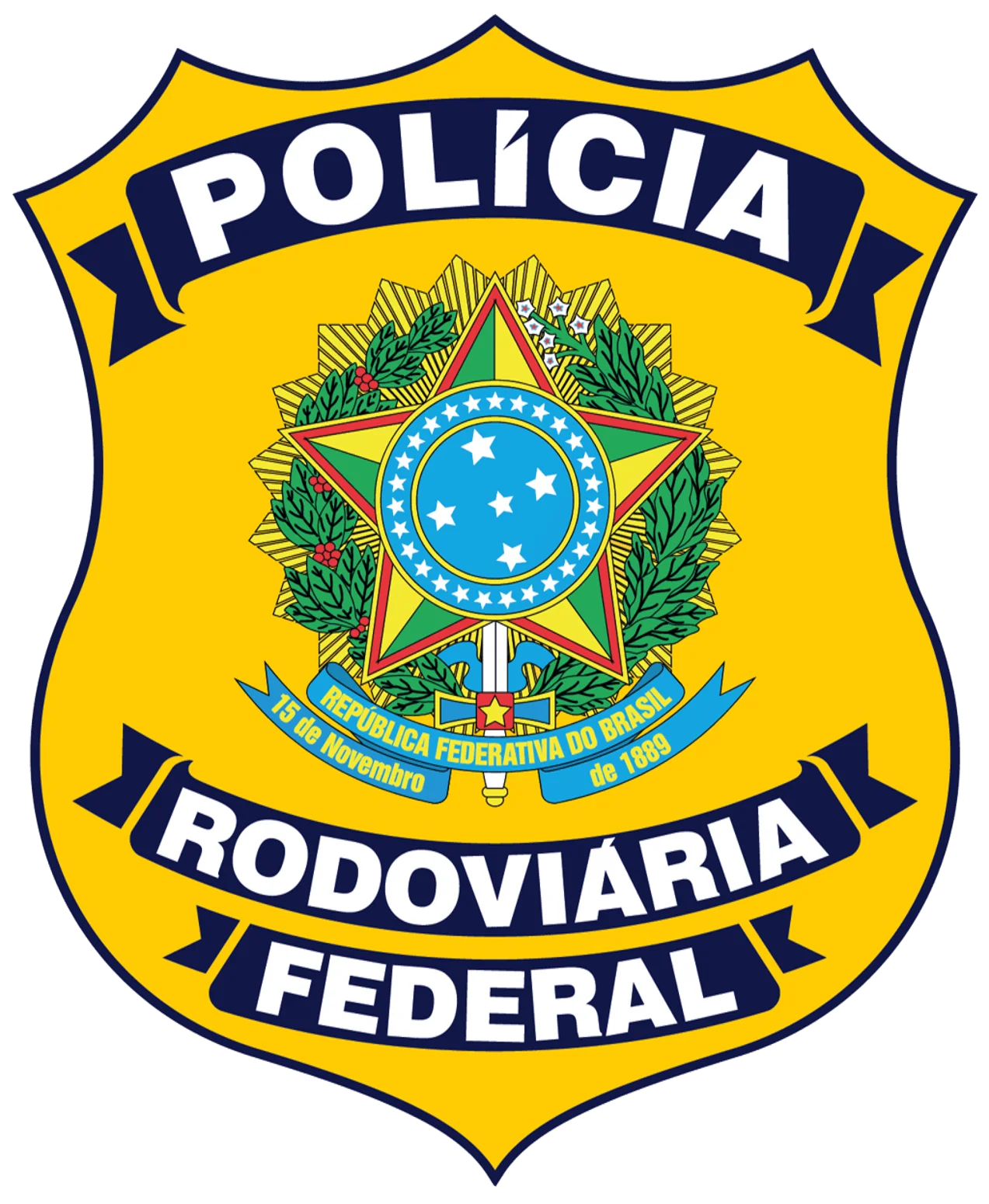Logo da Polícia Rodoviária Federal